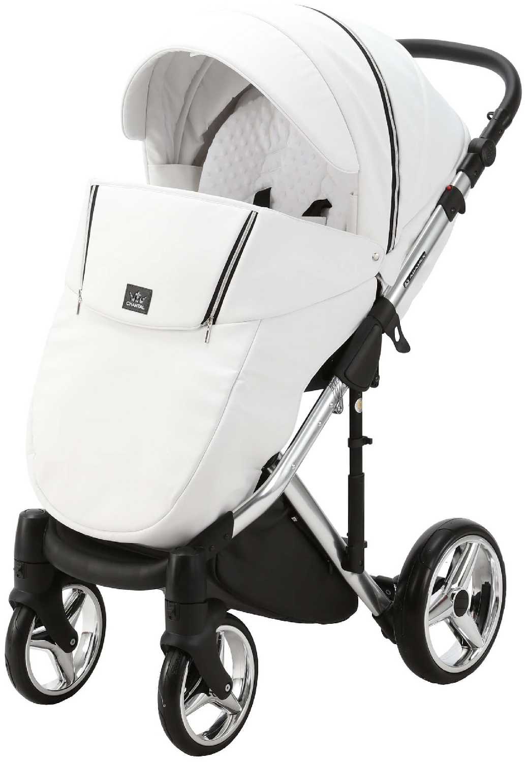 Универсальная коляска Adamex Chantal Special Edition Deluxe (2 в 1) фотография 12