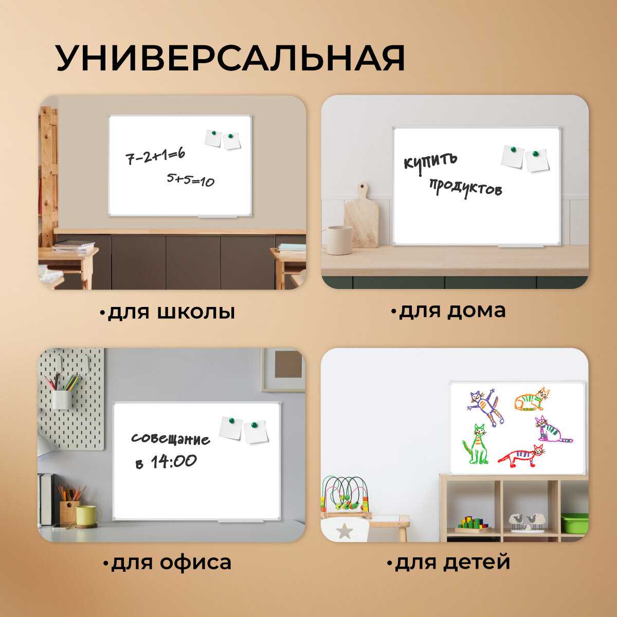 Доска демонстрационная магнитно-маркерная OfficeSpace Демонстрационная доска (343753) фотография 15