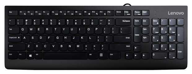 Клавиатура Lenovo 300 GX30M39684 Black USB