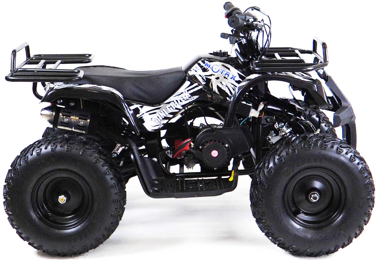 MOTAX Квадроцикл ATV Mini Grizlik Х-16 Big Wheel с механическим стартером фотография 19