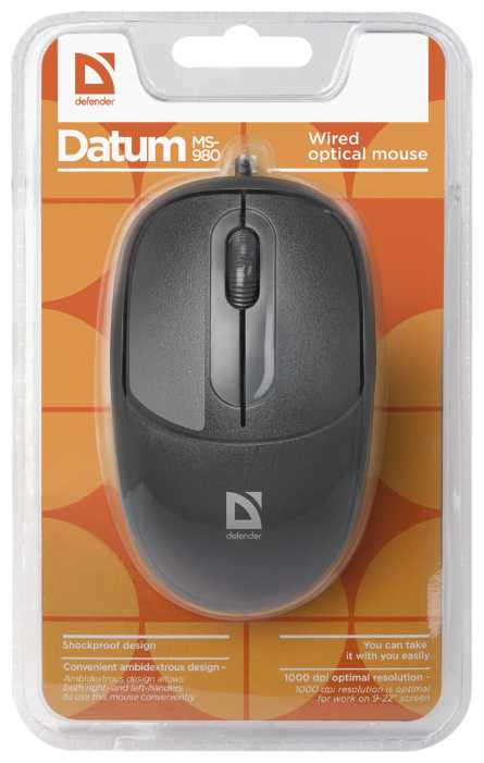 Мышь Defender Datum MS-980 фотография 1