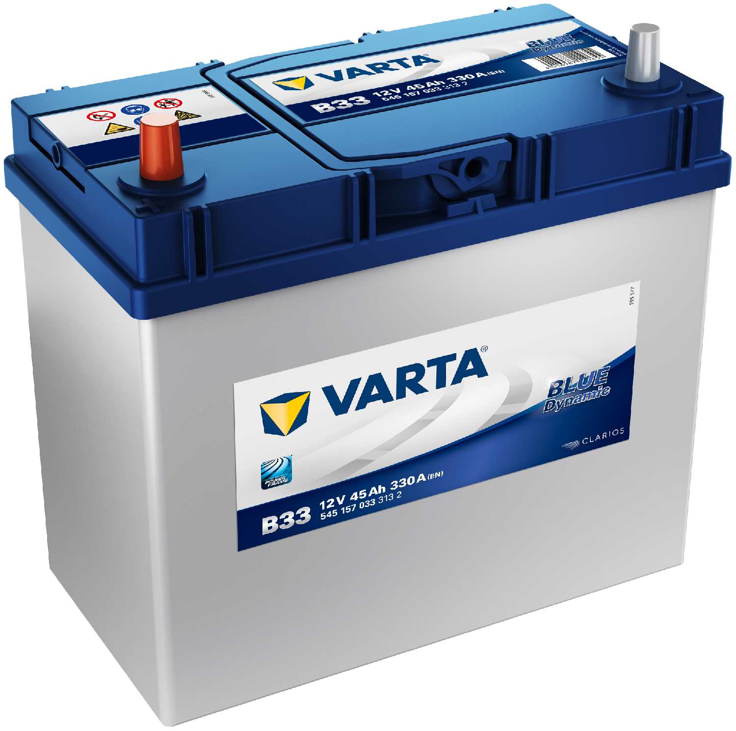 Автомобильный аккумулятор VARTA Blue Dynamic B33 (545 157 033)