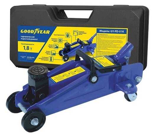 Домкрат Goodyear Подкатной гидравлический (GY-PD-01K)