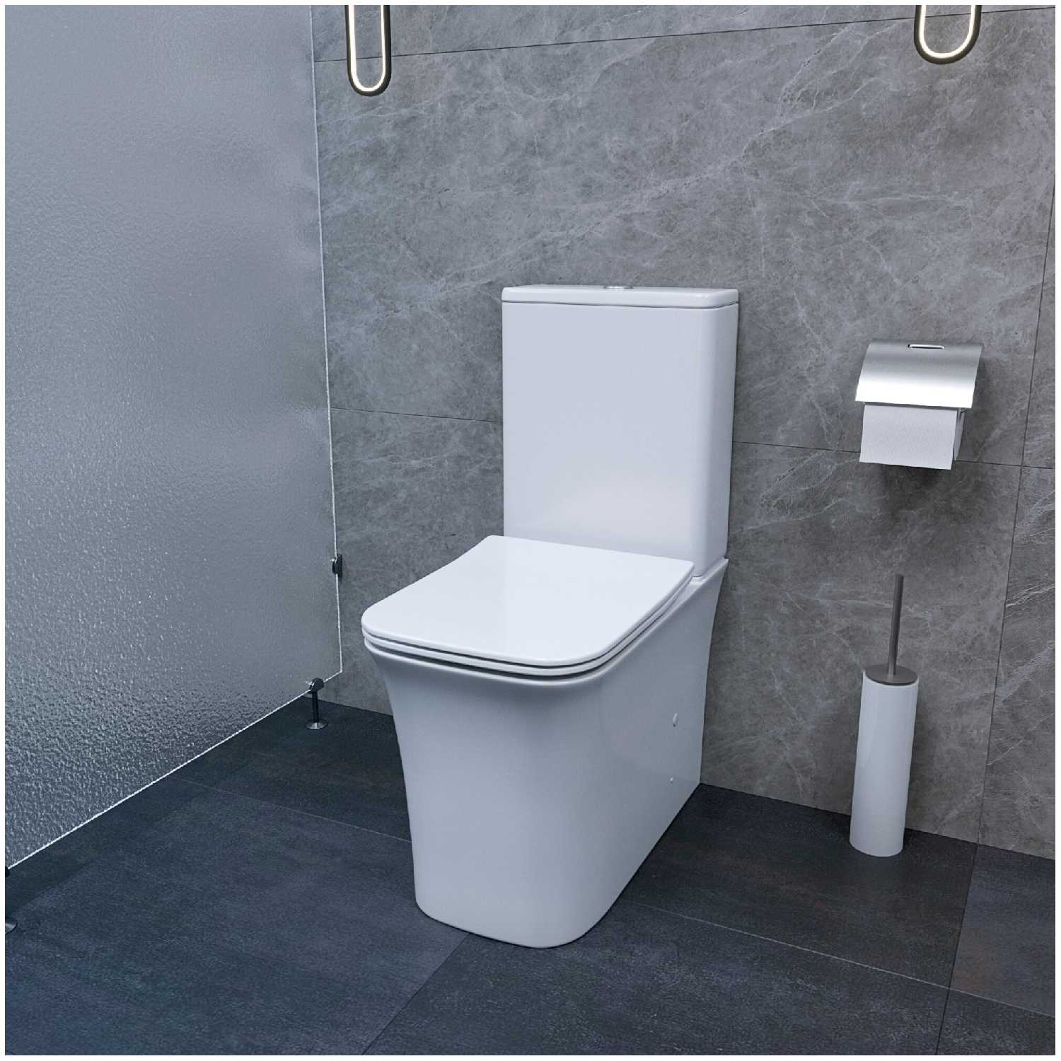 Напольный унитаз-компакт Cerutti SPA Marmolada фотография 6