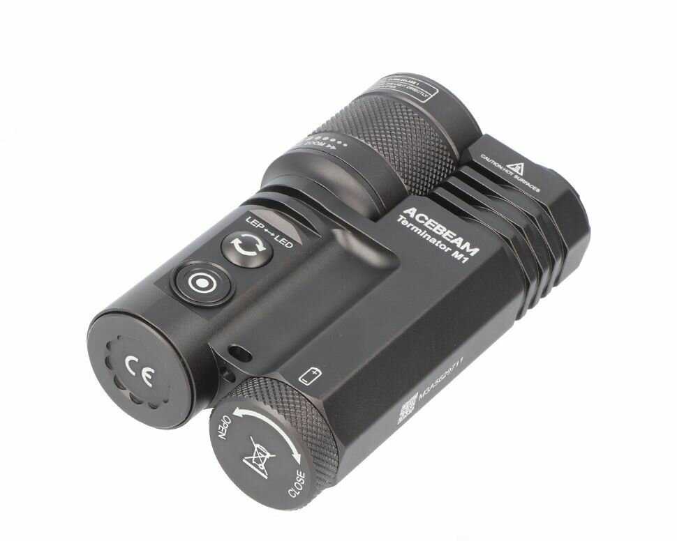 Фонарь Acebeam Terminator M1 Micro-Arc Oxidation (21700) фотография 11