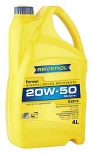 Минеральное моторное масло RAVENOL Formel Extra SAE 20W-50 фотография 1