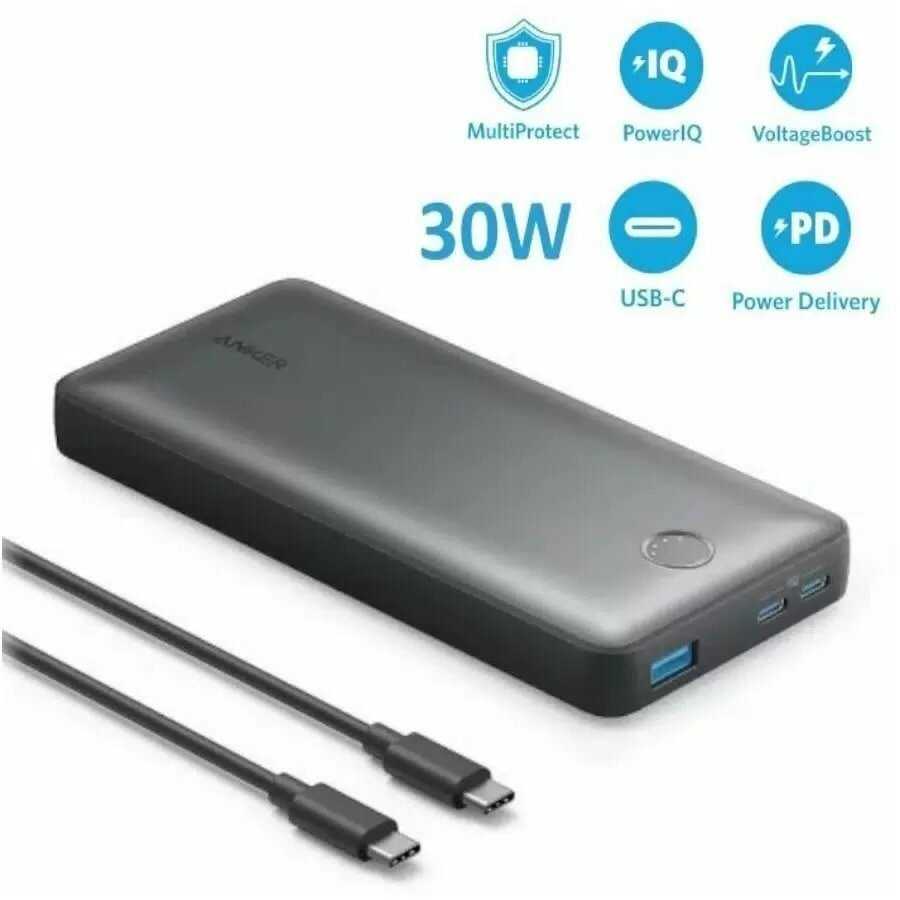 Портативный аккумулятор Anker PowerCore 20K (A1366P11) фотография 1