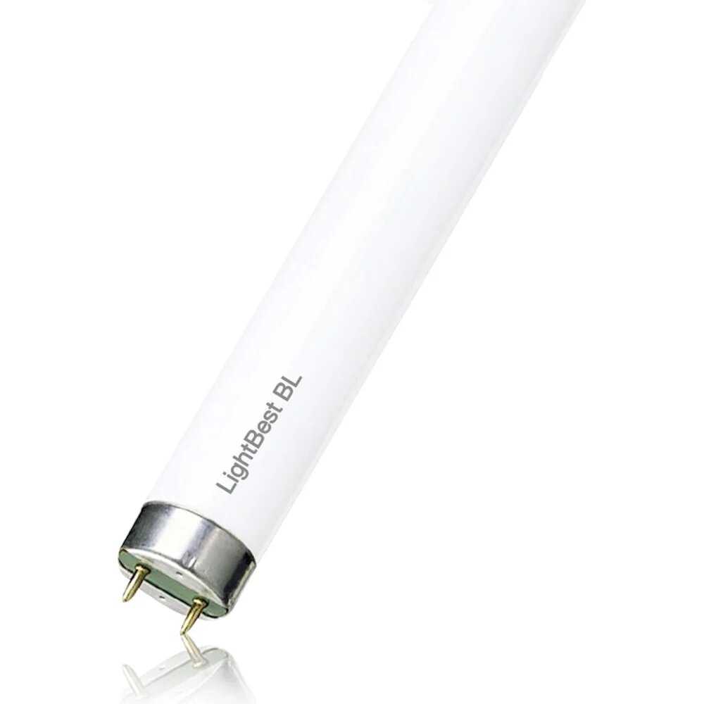 Лампа инсектицидная в ловушки для насекомых LightBest BL 20W T8 G13 355-385nm L=579mm, 700909004