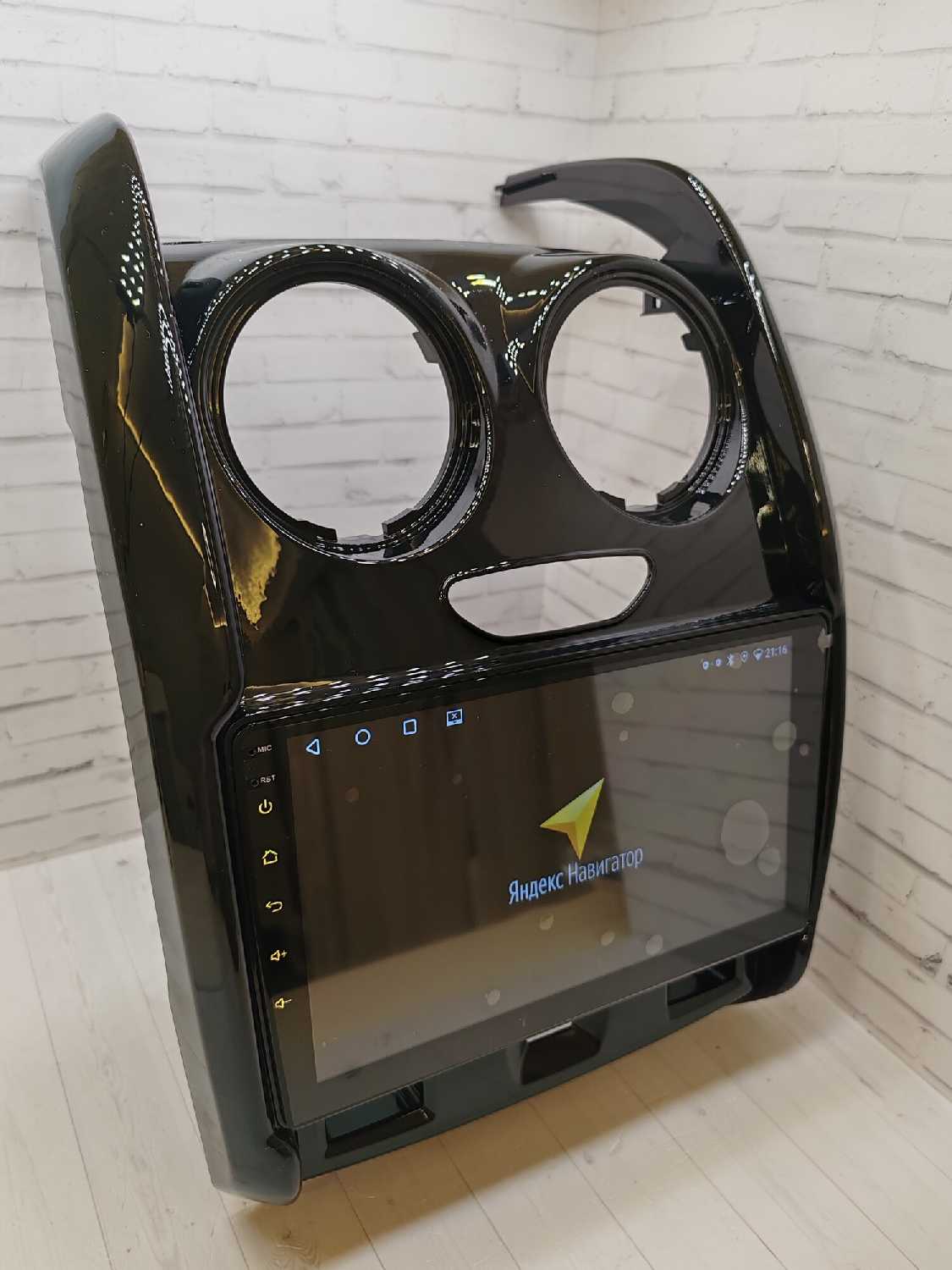 Магнитола андроид 13, QLED экран 9', WiFi, GPS, USB, Блютуз, Кулер охлаждения фотография 4