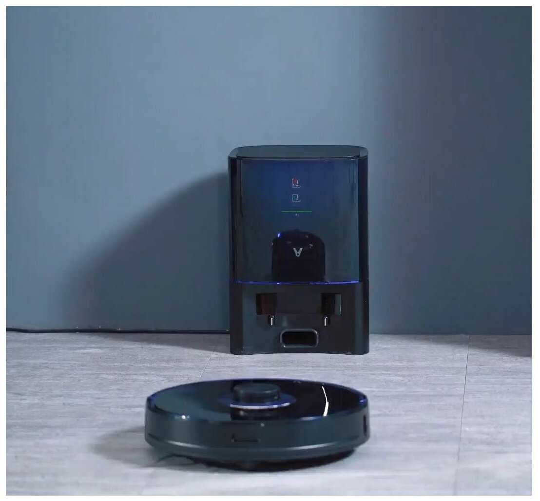 Робот-пылесос Viomi Vacuum cleaning Robot S9 UV black (V-RVCLMD28C) фотография 3