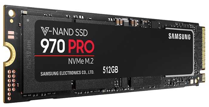 Твердотельный накопитель Samsung 970 PRO 512 ГБ фотография 2