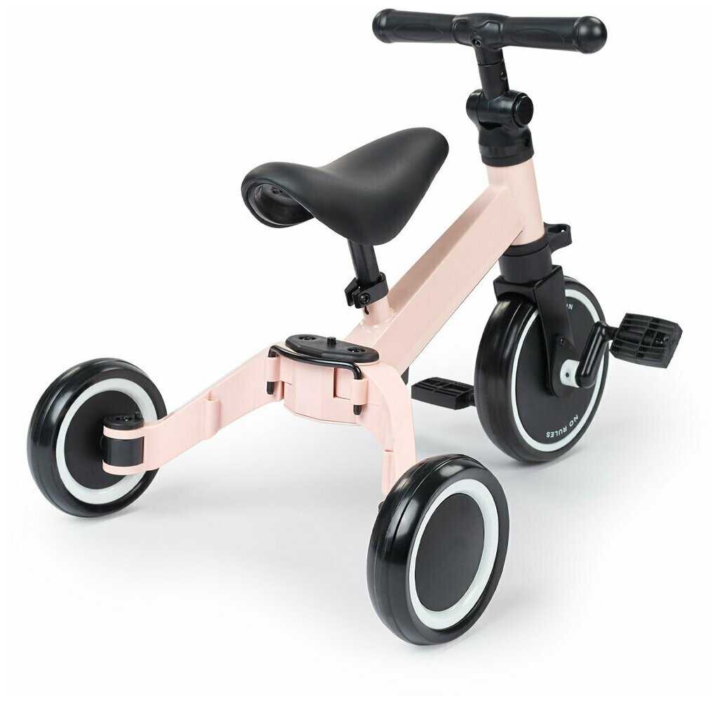 50026, Беговел-трансформер Happy Baby ADVENTURE, 3 в 1, pink фотография 2