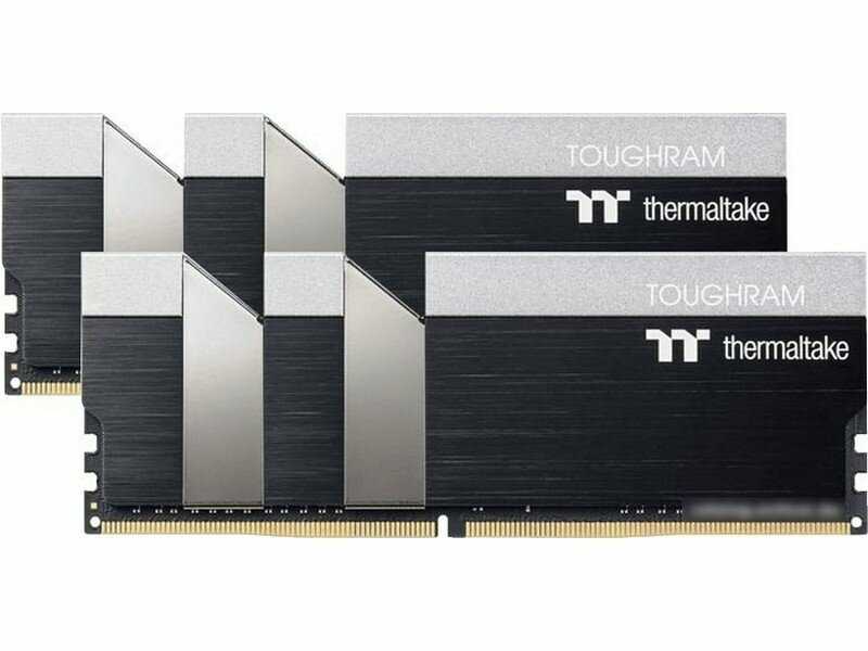 Оперативная память Thermaltake TOUGHRAM 16 ГБ (2 x 8 ГБ) DDR4 DIMM CL18 (R017D408GX2-3600C18A) фотография 4