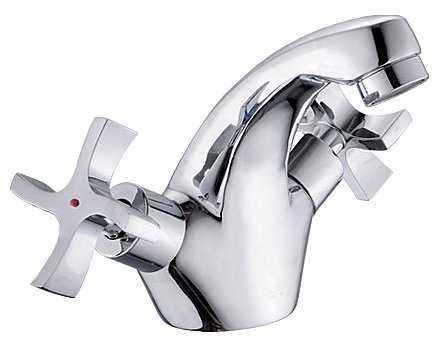 Смеситель для раковины (умывальника) Potato P1056, вентильный