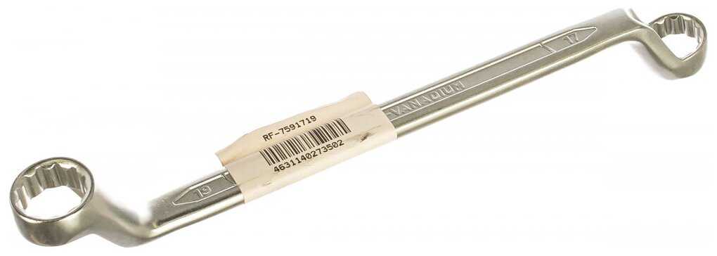 Ключ накидной ROCKFORCE RF-7591719, 17 мм х 19 мм фотография 1