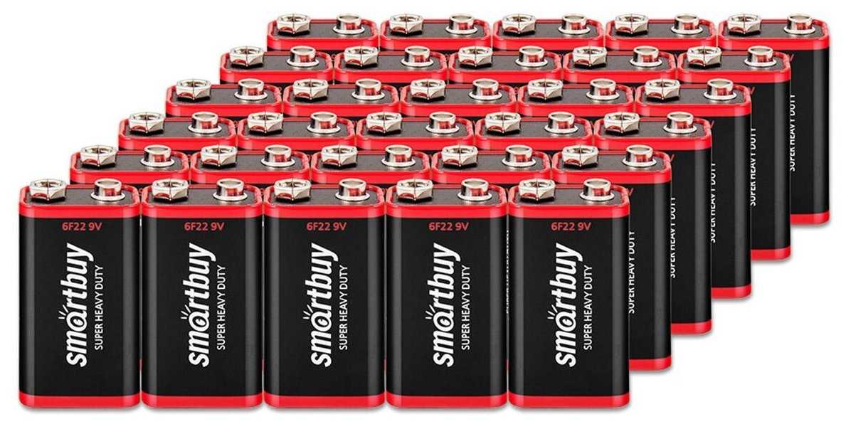 Батарейка SmartBuy 6F22 фотография 6