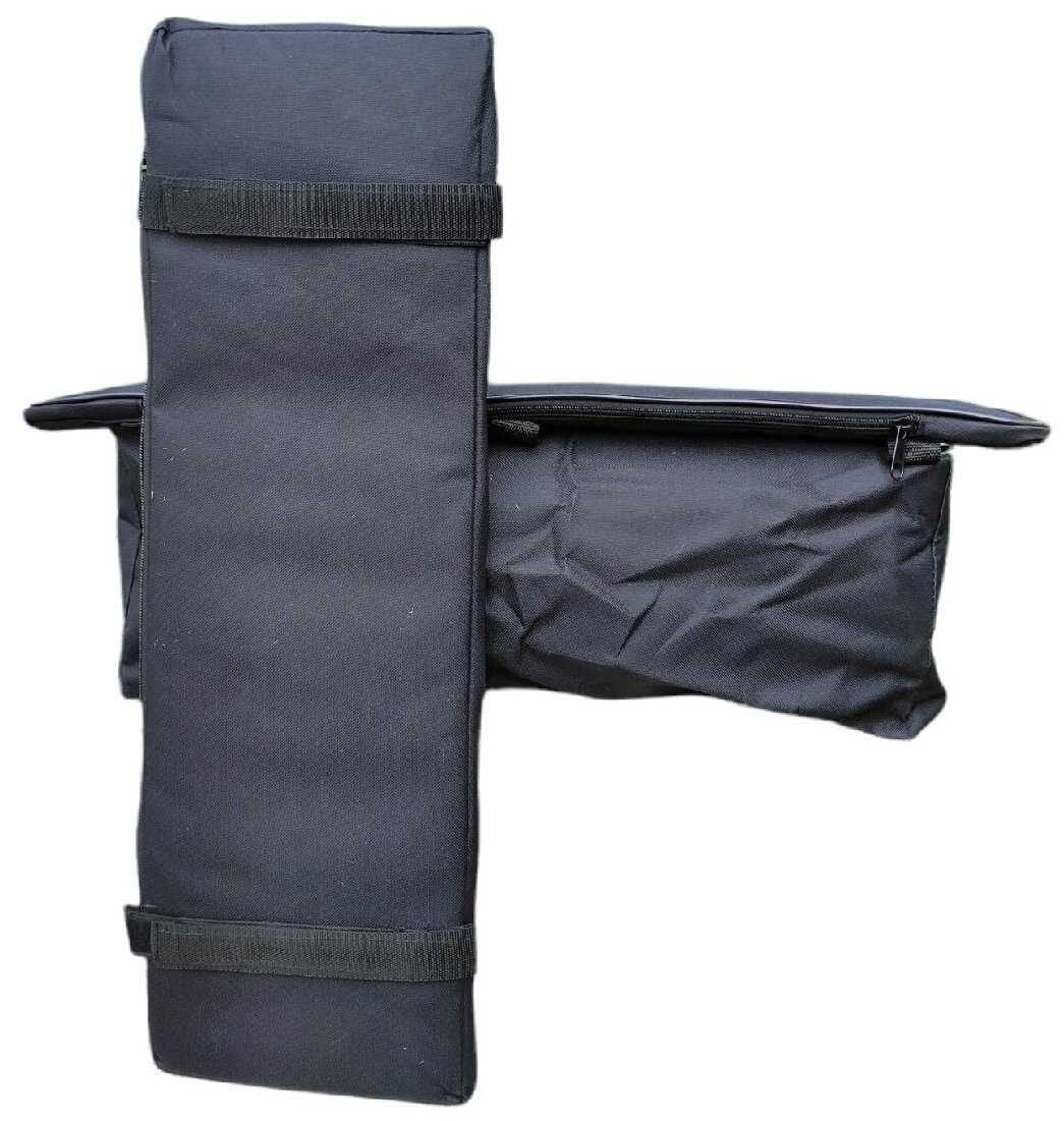 Сиденья в лодку ПВХ Патриот 65 см мягкое (2 накладки+сумка, Oxford) фотография 1