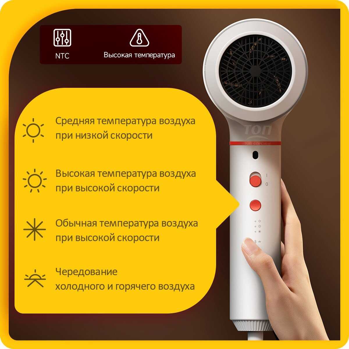 Фен для волос DEERMA DEM-CF30W фотография 10