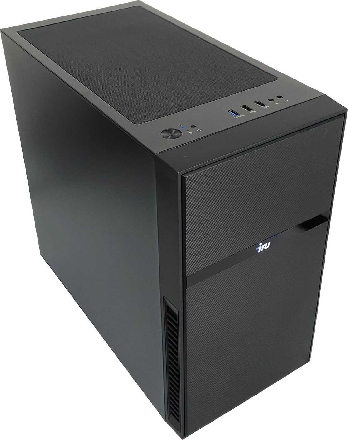 Компьютер iRU Office 510B5GM (Intel Core i7 10700, 8192 Mb, 480 Gb SSD, Intel UHD 630, DOS) (1621685) фотография 1