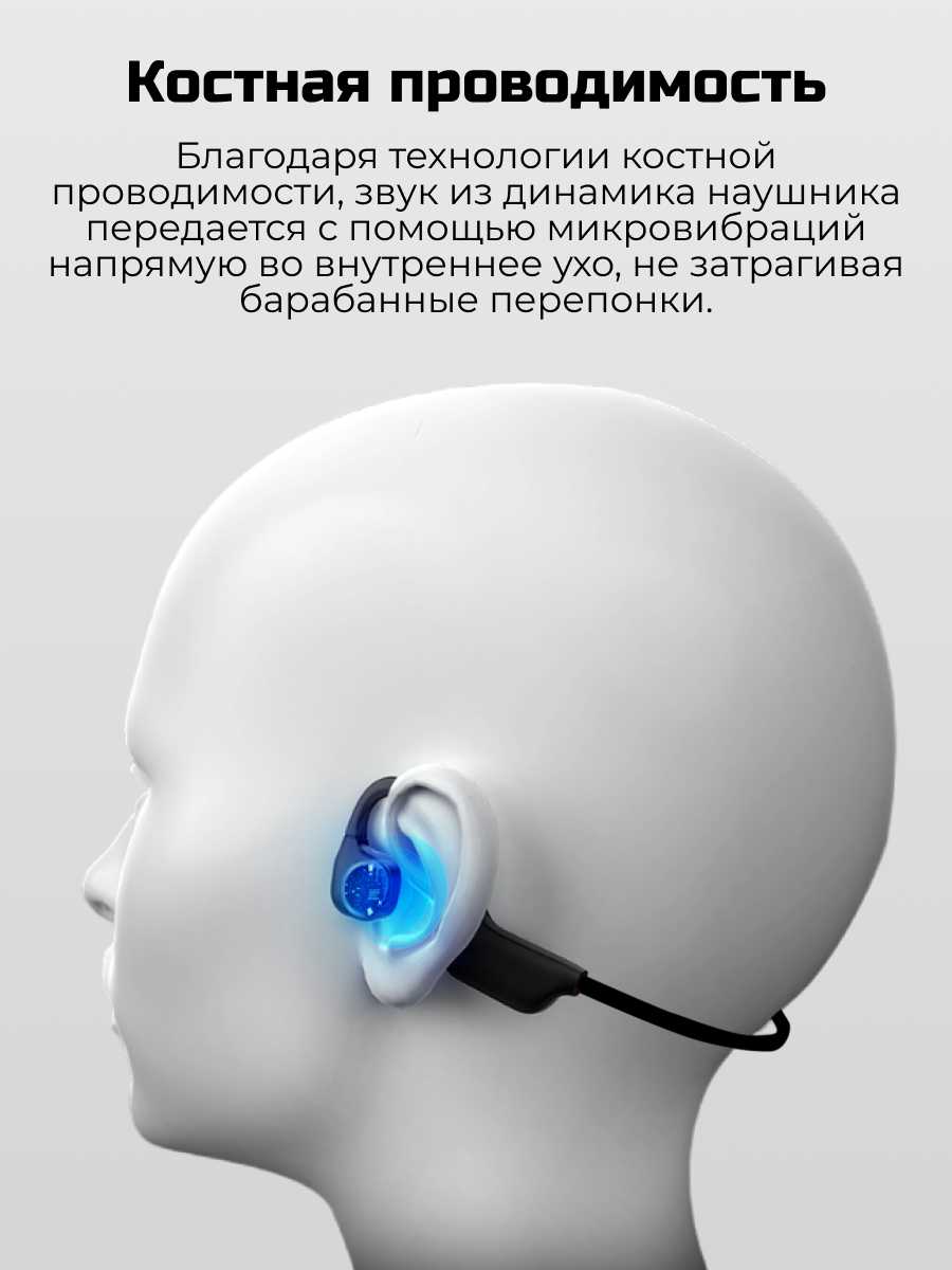 Беспроводные накладные наушники ZDK Openear Rondo