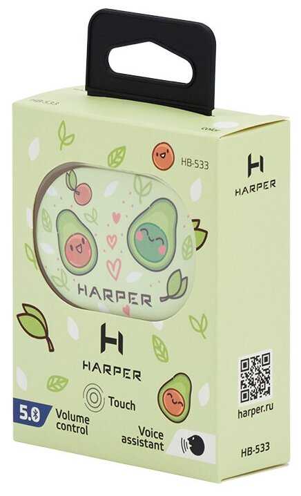 Наушники TWS HARPER HB-533 (avocado) фотография 6