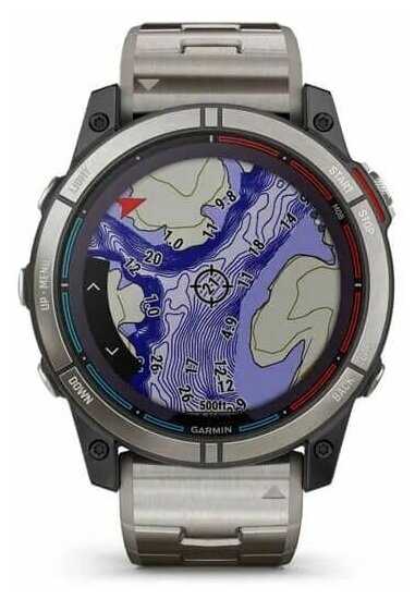 Мультиспортивные часы Garmin Quatix 7X Sapphire Solar (010-02541-61) фотография 1