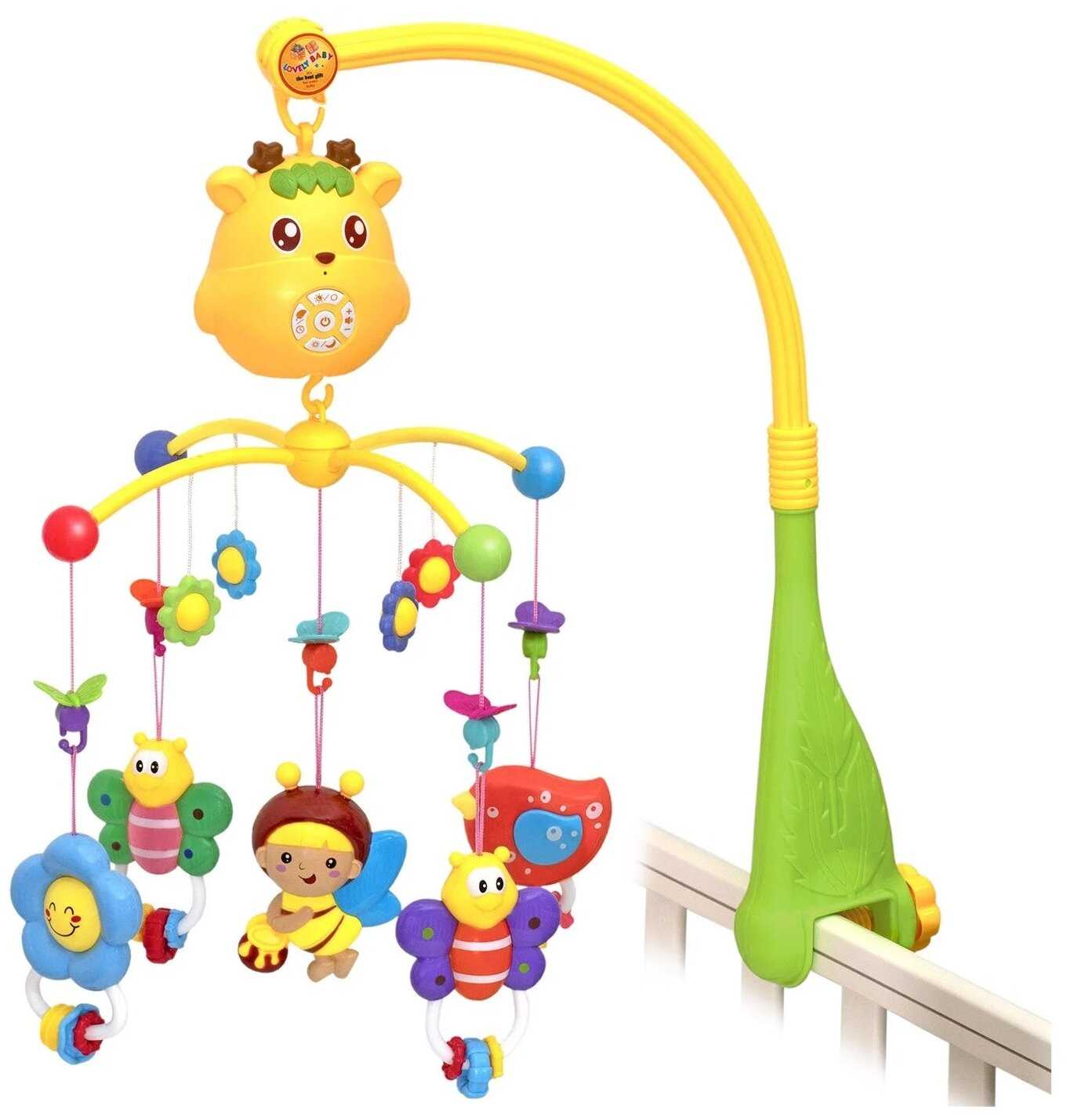 Электронный мобиль Funkids Первые друзья с проектором и ночником фотография 9