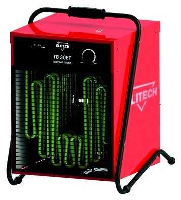 Электрическая тепловая пушка ELITECH ТВ 30ЕТ