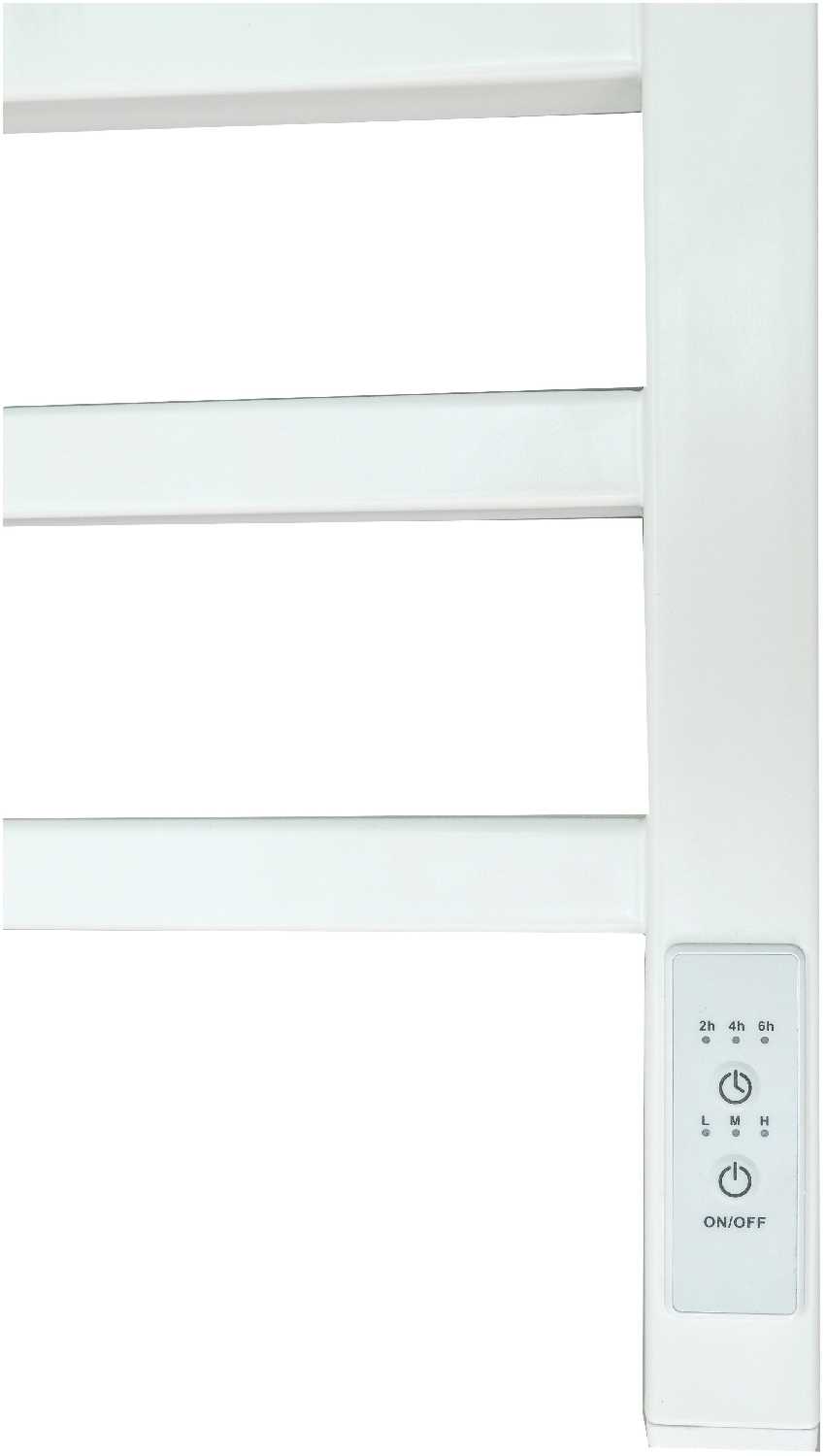 Полотенцесушитель электр. Alex GR-102 500х800 П8 white U фотография 3
