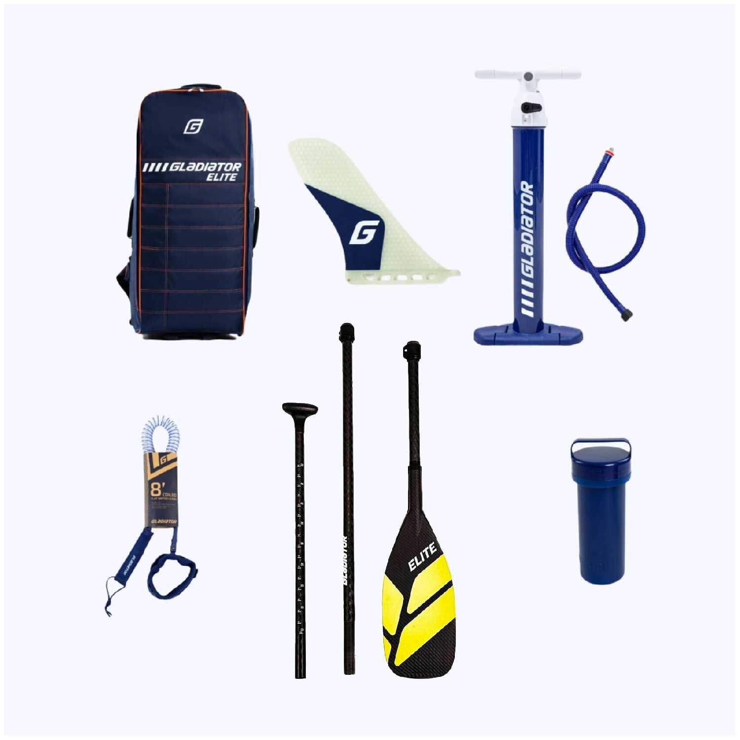 Надувной гоночный сапборд Gladiator Elite 12'6