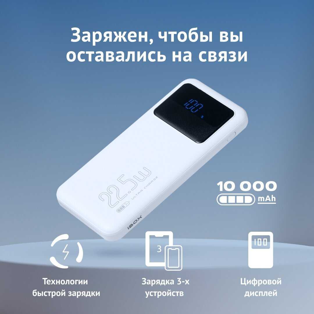 Внешний аккумулятор iBOX OLS (10000mAh)