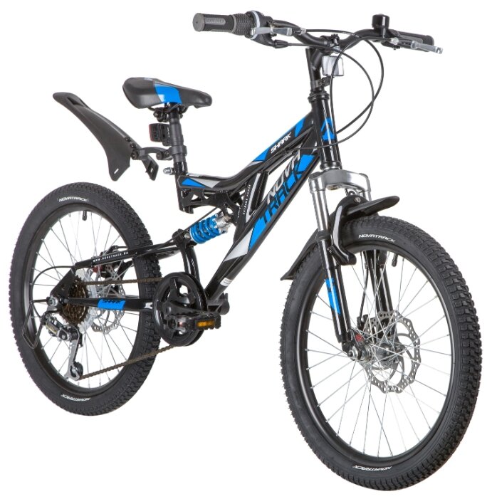 Горный (MTB) велосипед Novatrack Shark 20 6 Disc (2020)