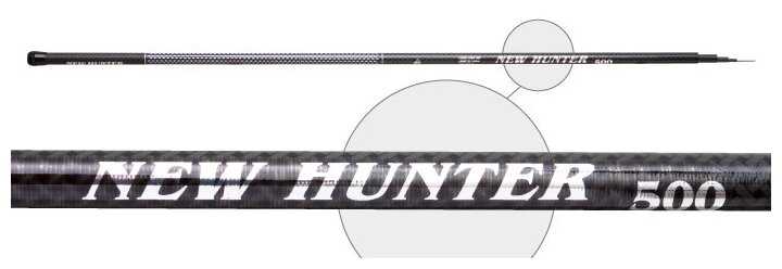 Удилище телескоп угольное д/с Line Winder 0401 New Hunter б/к