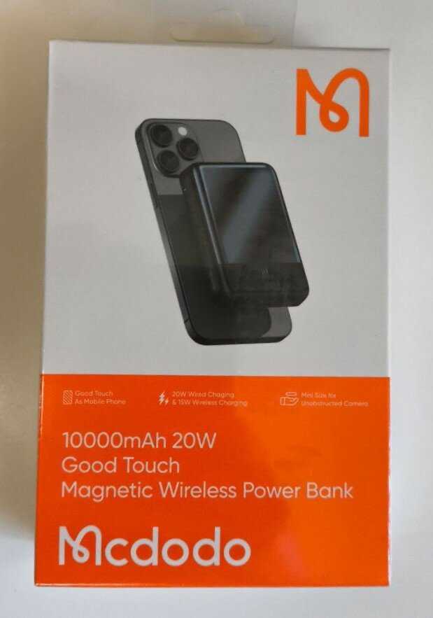Внешний аккумулятор MCDODO Good Touch Magnetic Wireless (MC-4261) фотография 5