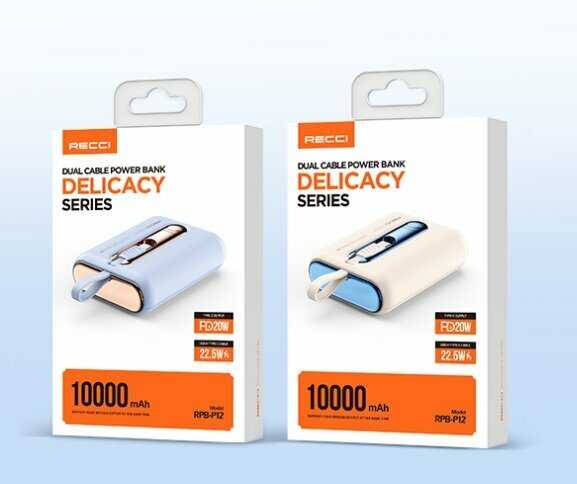 Повербанк Recci Delicacy Series (10000mAh) фотография 7