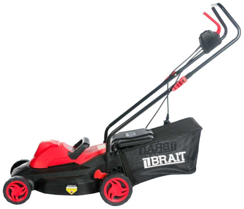 Электрическая газонокосилка BRAIT BR37-1400 фотография 1