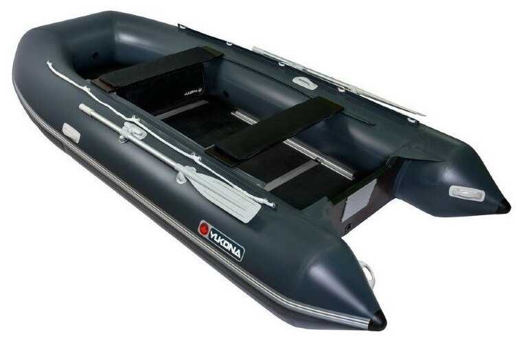 Надувная лодка ПВХ YUKONA 310 TS F под мотор с фанерным пайолом фотография 3