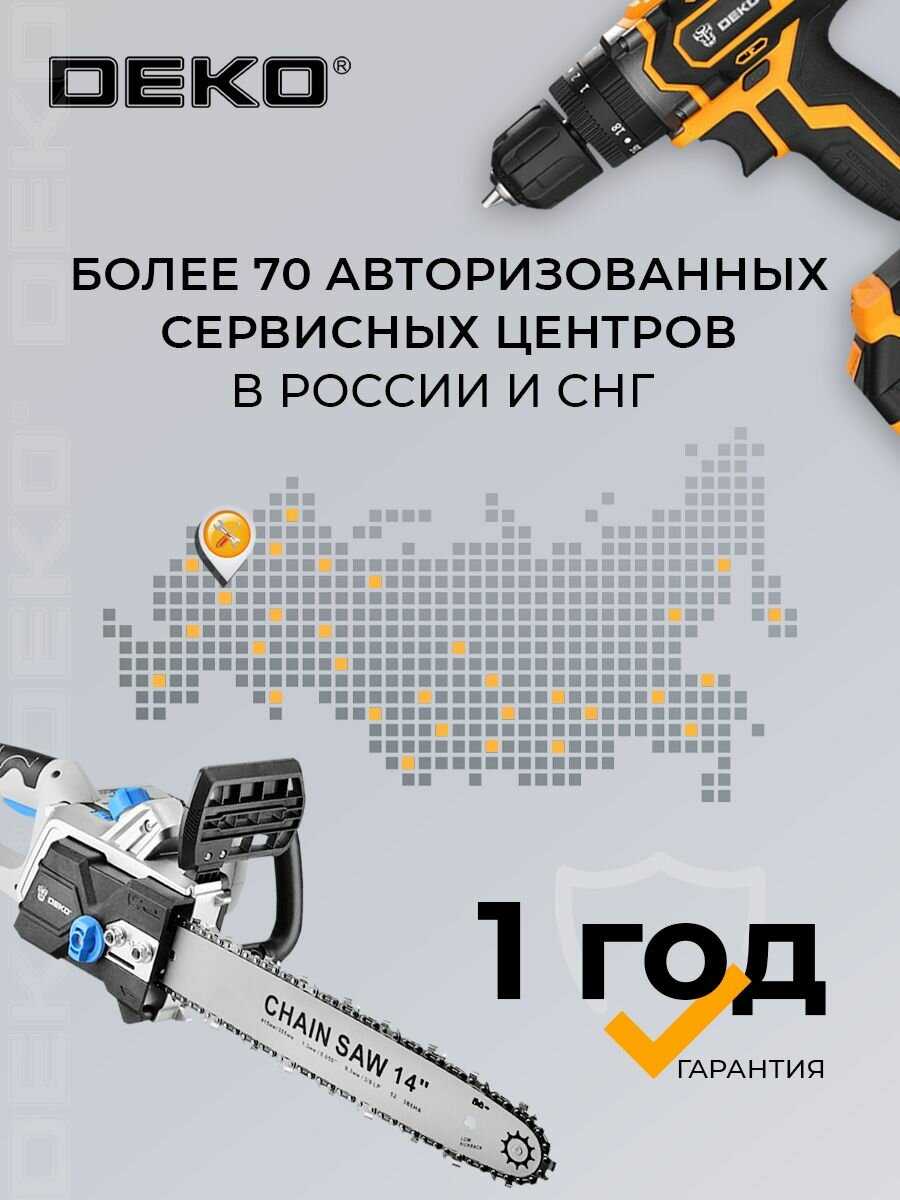 Культиватор бензиновый DEKO DKGC 260 [2.8 л. с, 57 см³] фотография 5