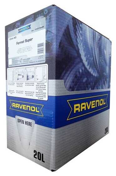 Минеральное моторное масло RAVENOL Formel Super SAE 15W-40 фотография 5