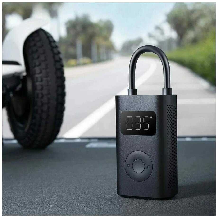 Мини-насос Xiaomi Mijia Electric Pump 1S, пластик фотография 8