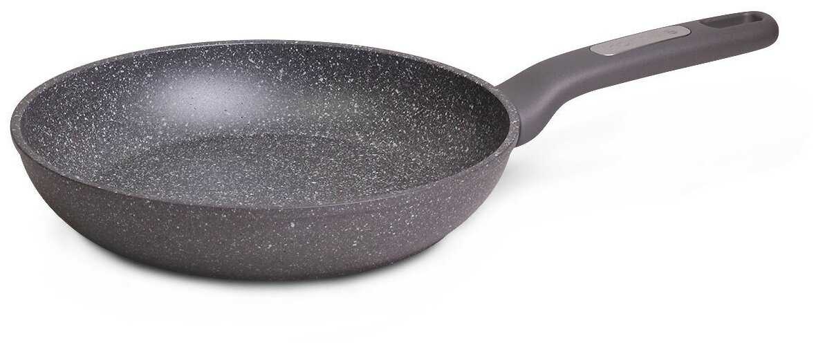 Сковорода 24 см с мраморным покрытием из алюминия Kamille KM-4287GR (Ø24 см) фотография 3