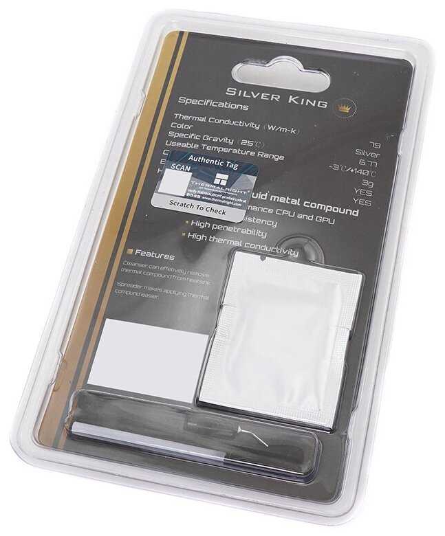 Термопаста Thermalright Silver King (3g) фотография 2