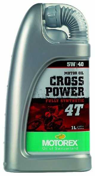 Синтетическое моторное масло Motorex Cross Power 4T 5W-40