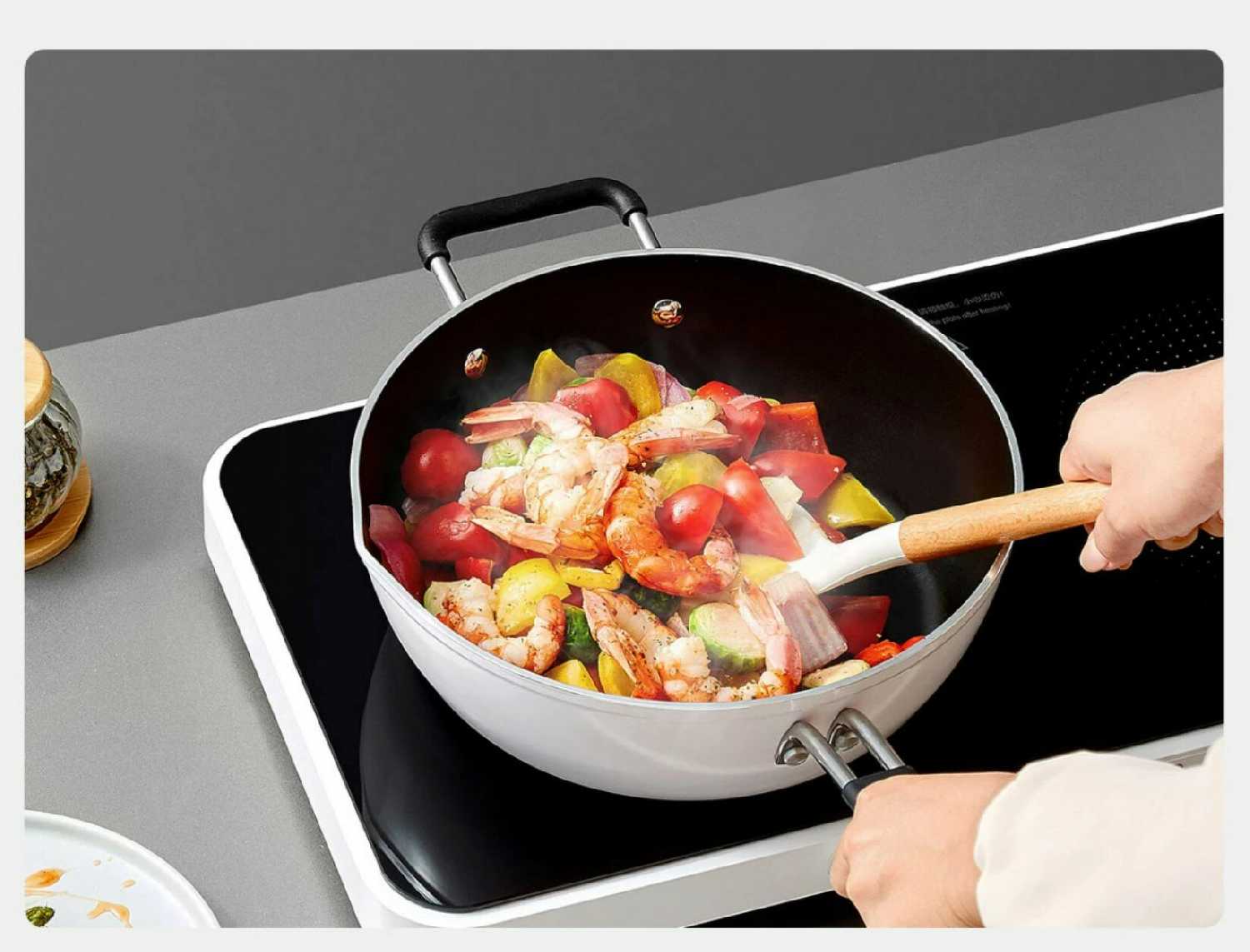 Умная индукционная плита Xiaomi Mijia Double-Port Cooker (MDCLD01ACM) фотография 6