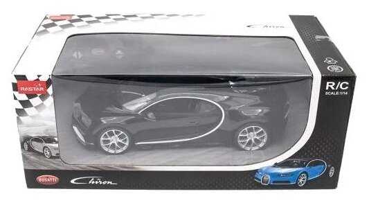 Легковой автомобиль Rastar Bugatti Chiron 75700, 1:14, 32.4 см фотография 4
