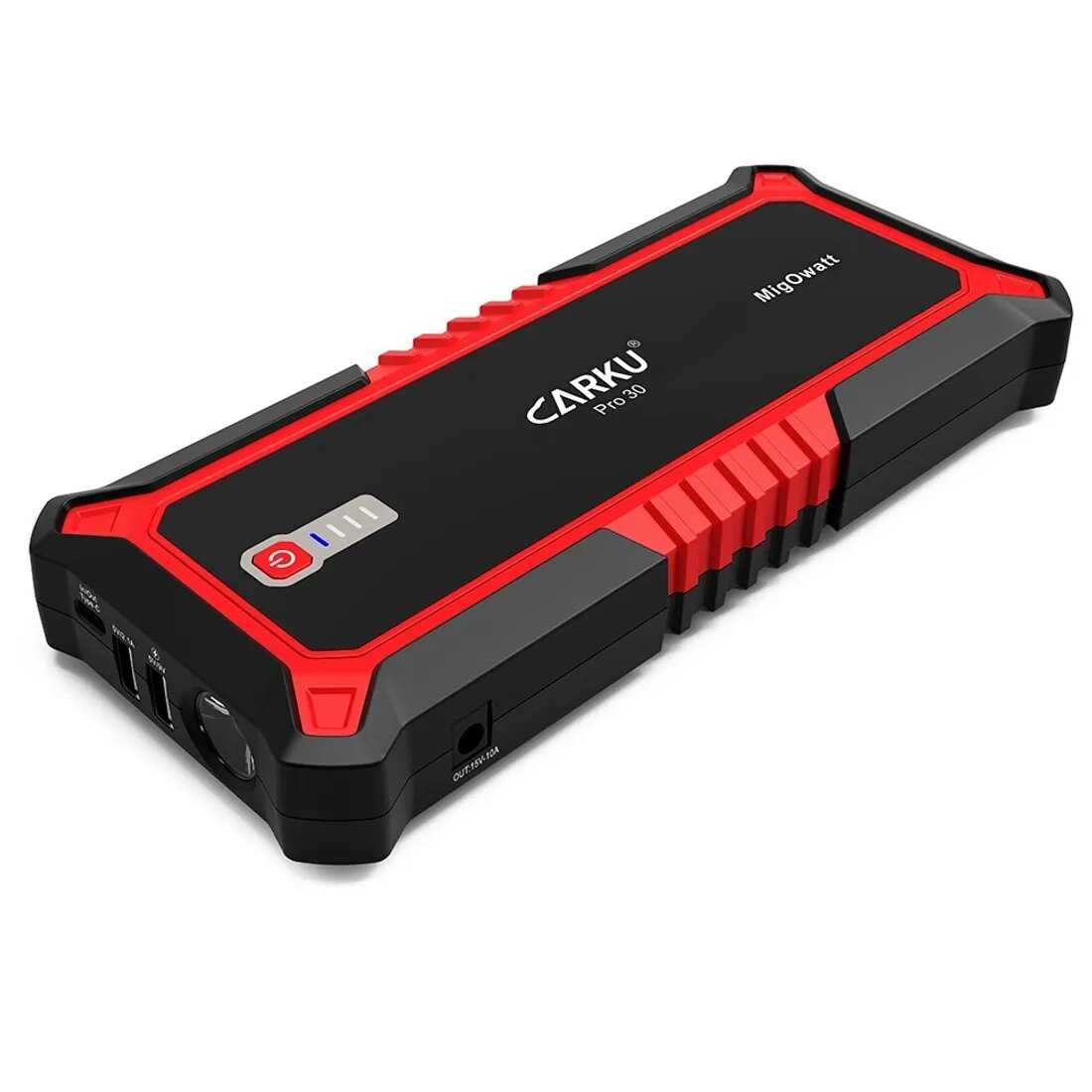 CARKU PRO-60 Пуско-Зарядное устройство с фонарем, аккумулятором Power Bank. для автомобиля, ПЗУ, джамп стартер, пускач, jump starter, зарядник автомобильный