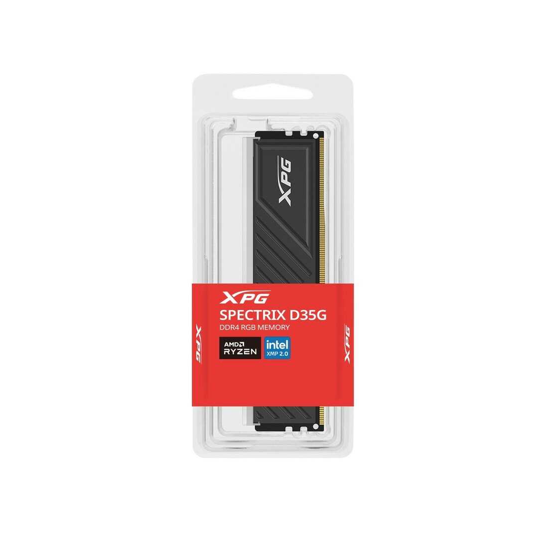 Модуль памяти ADATA XPG Gammix D35G RGB Gaming Memory (AX4U320016G16A-SBKD35G) фотография 4