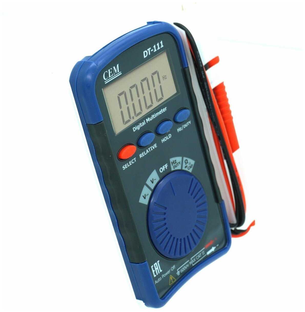 Мультиметр CEM DT-111 фотография 1