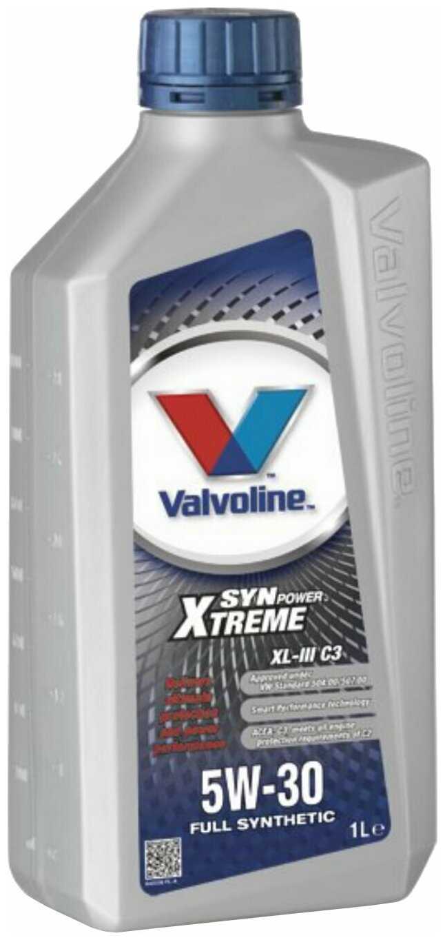 Синтетическое моторное масло VALVOLINE SynPower Xtreme XL-III C3 5W-30 фотография 2