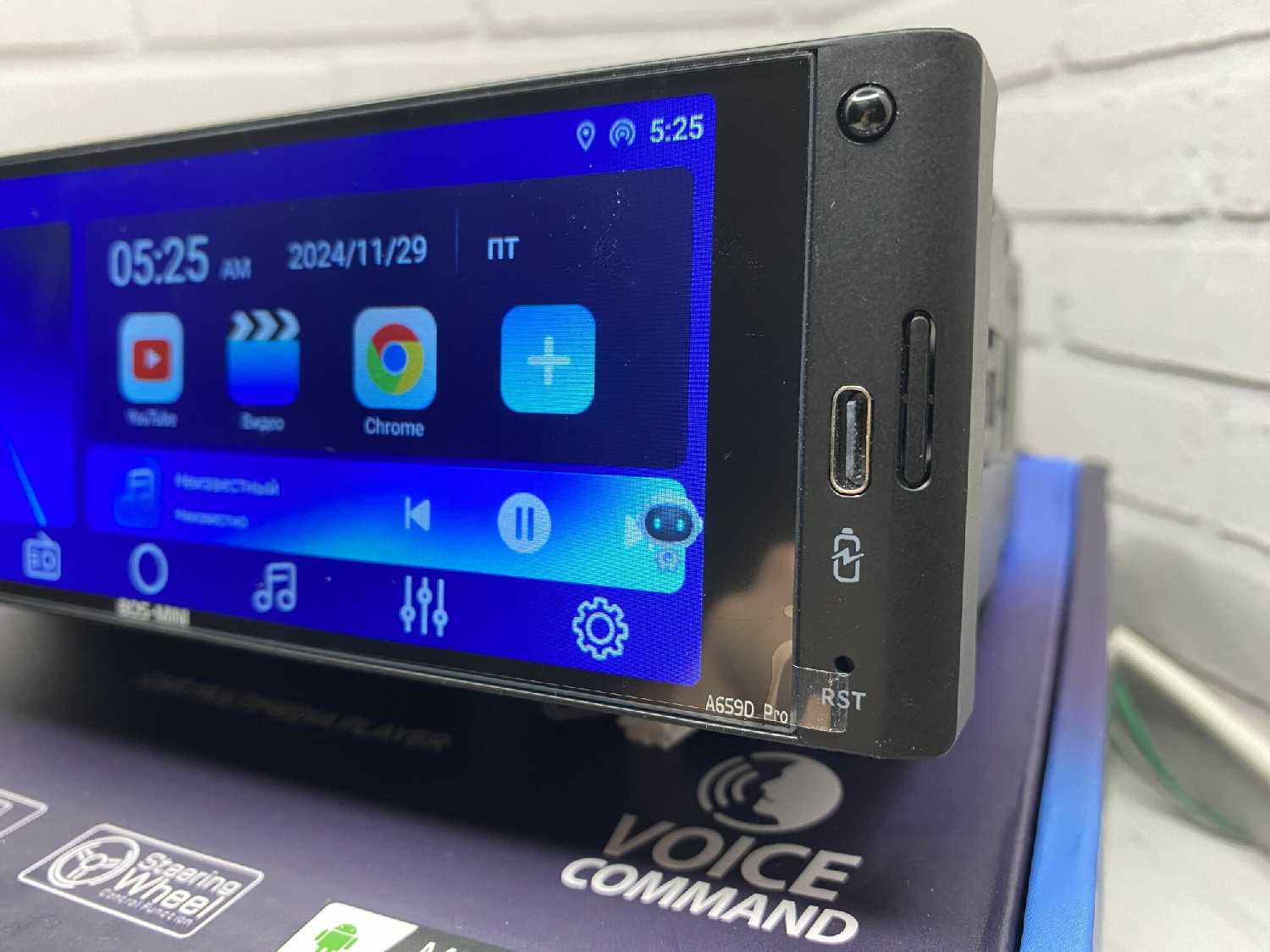 Автомагнитола 1din Bos-Mini BOS-А659D PRO (BOS-А659D) фотография 4